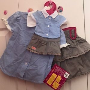 New doll and me set for girls size 4